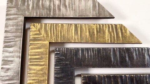 1-1/4" Contemporary Zebra Striped Wood Picture Frame - CUSTOM SIZES - Silver, Gold, Black Silver, Black Gold - Etsy