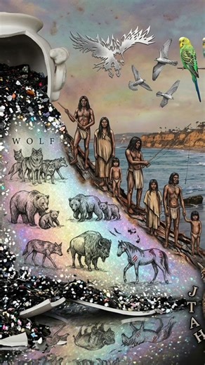 Kumeyaay before wonderland in 1887 in Ocean Beach San Diego
