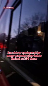The bus driver covered his face and refused to talk. #dailystar #bus #rage | Daily Star