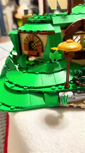 Bag End — front details 🌿 #lego #lotrlego #legobuild #legoasmr