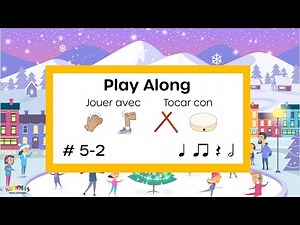 Quarter notes, Eighth notes, Quarter rests, and Half notes: Rhythm Play Along