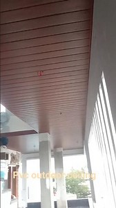 Modern Outdoor PVC Ceiling Design for Balcony & Portico |
