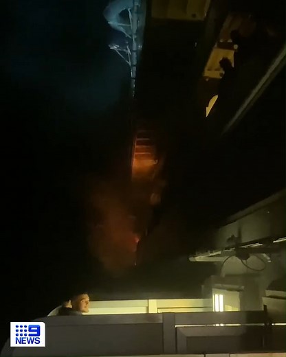 1.6K views · 13 reactions | Pacific Adventure cruise passengers were called from their rooms in the early hours of the morning after a small fire broke out on the ship's balcony. DETAILS: https://nine.social/diw #9News | WATCH LIVE 6pm | 9 News Gold Coast | Facebook