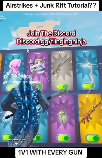 Mastering Airstrikes and Junk Rifts in Fortnite