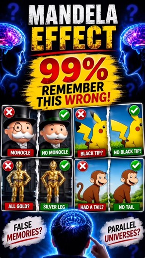 Mandela Effect: 99% Remember These WRONG! 🤯