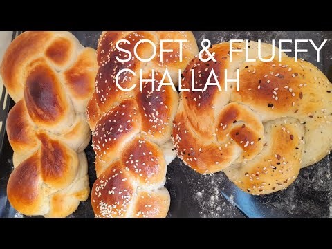 Homemade Challah Bread | Easy Braided Bread Recipe (Soft & Fluffy)”