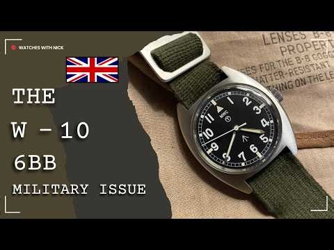 This British Military Watch Has Serious RAF History: The W-10 6BB