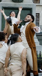 The #Hamilfans showed up and showed out. Here's a behind the scenes look at our 10th anniversary shoot. | Hamilton