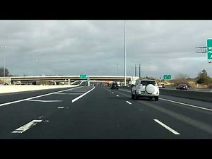 John F. Kennedy Memorial Highway (Interstate 95 Exits 60 to 74) northbound (Express Lanes)