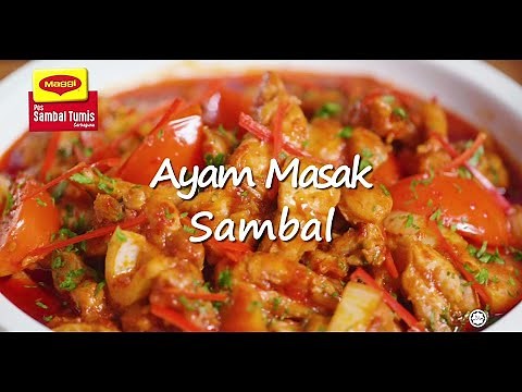 MAGGI® Sambal Tumis – Resipi Sambal Ayam
