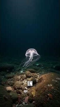 Jelly fish in deep sea #deepsea #oceanmysteries #canada #deepoceansecrets #marinelife #usa