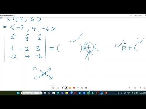 Cross Product Explained, Zero Vector, Proof for Parallel Vectors