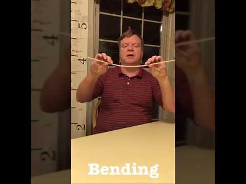 Dr. Britt explains engineering straw towers