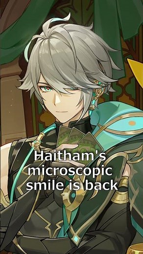 Haitham's brain not braining when Kaveh's around