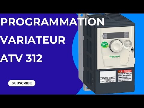 programmation de variateur vitesse Schneider altivar 312