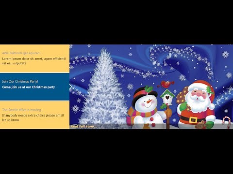 SharePoint Slider Carousel Rotator Full Demo