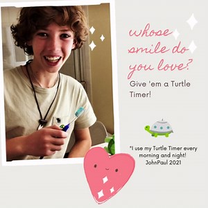 Amazon.com: Kids Toothbrush Timer Light Up 30 Sec Turtle Flippers 2 Min Game : Home & Kitchen