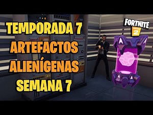 Fortnite: dónde están los artefactos alienígenas de la Semana 7 de la Temporada 7