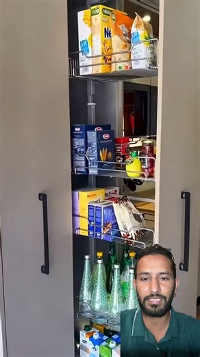 Modular Kitchen Pantry Unit Design | Ab Kitchen Rahega Super Organized ✨