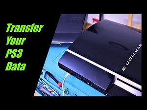 PS3 Data Transfer to a new PlayStation 3