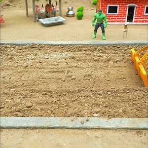 Mini Tractor Trolley in Action – So Satisfying 🌾🚜 #MiniFarming #USA #asmr #satisfying #newyork | Mini Maker