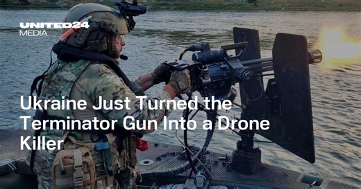 Ukraine Just Turned the Terminator Gun Into a Drone Killer