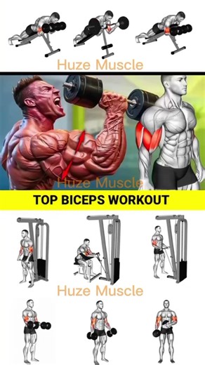 Build MASSIVE Biceps With These 5 Exercises! 💪 (Top Bicep Workout)