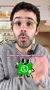 Pratique non ? 😌 #astuce #whatsapp #motdepasse #protection #securite #vieprivee #reglages | Charles Sterlings