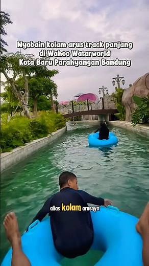 Swimming tour at Wahoo Waterworld KBP, lots of extreme water rides #swimming #pool