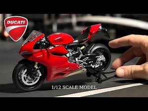 Building A Dream Bike: Ducati Panigale S 1199 [MOTORBIKE] 1/12 Tamiya Model Kit[YouTube Algorithm]