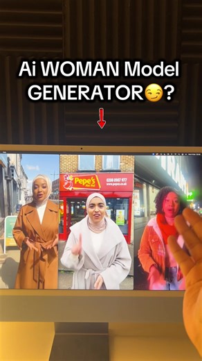 Businesses are now using woman Ai models to help promote without using real ones saving money and time 🤝 #aimodel #modelling #marketingtips #restaurants #aisoftware