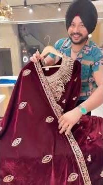 Teel Blue & Maroon Heavy Front & Back embroidered Party wear Kashmiri Suit with Beautiful Duppata