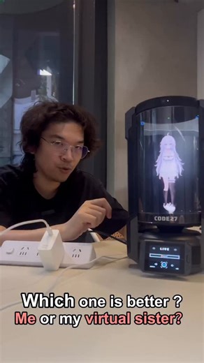 Code 27 Character Livehouse on Instagram: "Can I Defeat My Virtual Sister?#code27 #anime #otaku #animegirl"