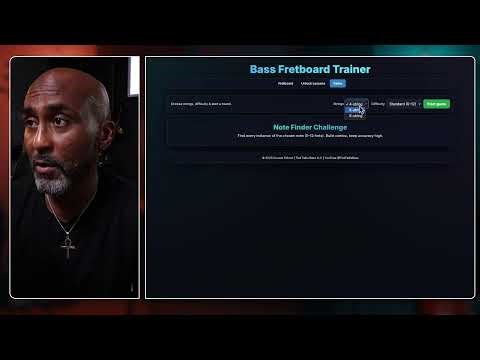 It's LIVE finally learn ALL the notes on your bass...in weeks