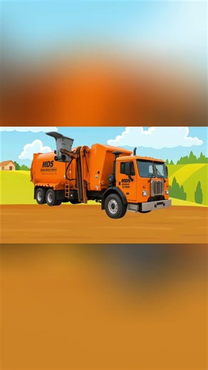 Front Loader vs. Side Loader Garbage Trucks: Which is Better? #shorts