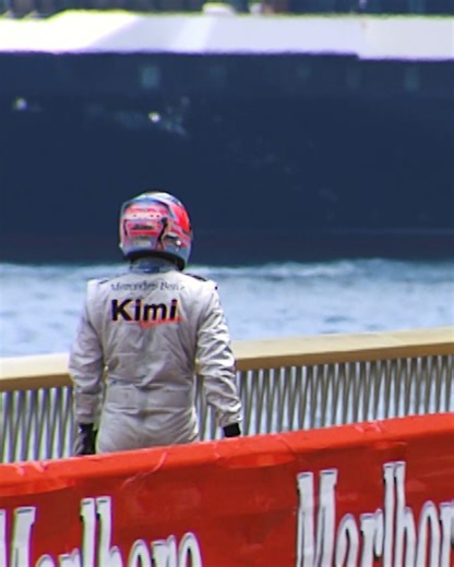 The Iceman chills 😎 They don't make them like Kimi anymore! 😁 | F1