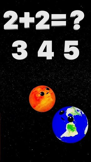 PLANETS MATH ➕🟰🌎🪐➕🟰 | Mercury Venus Earth Mars Jupiter Saturn Uranus Neptune #atoyday