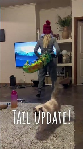 Articulating cosplay tail! No electronics! Made by TiffanyDeanCosplay