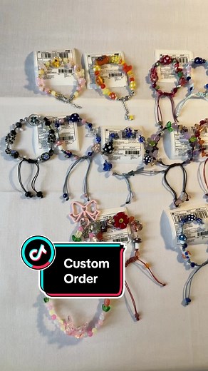 Custom Beads Bracelets | Unique Handmade Jewelry | Small Business