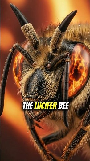 Why They Named This The 'Lucifer' Bee 😈🐝 #Shorts