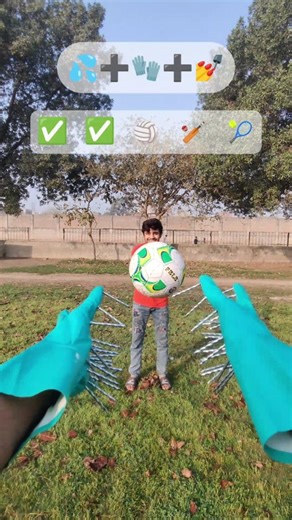 Asmr Blue Gloves Catch The Ball ⚽ #asmr #football #footballskillschallenge #trending #footballmeme