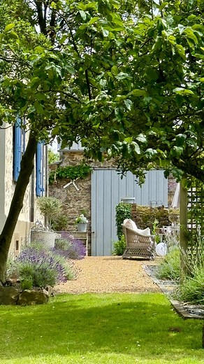 "The garden awakens not by rushing, but by trusting the patient rhythm of the seasons." ~ Unknown We have had the most incredible time house sitting in the Dordogne during April and I'm looking forward to heading home again this week to see all the seasonal changes in our garden 🌿 It's wonderful to be away but so good to be home again to our beautiful sanctuary x #gardendays #cottagegarden #gardenlove #gardendesign #discovertranquility | Shutters and Stone