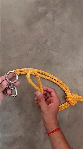 How to make a rope halter😍