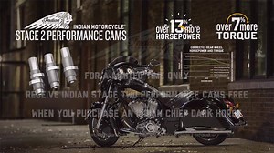 137K views · 1K reactions | Rumble and Power. For a limited time only receive Genuine Stage Two Performance CAMS when you purchase an Indian Chief Dark Horse. Listen to the galloping horse! | Indian Motorcycle | Facebook