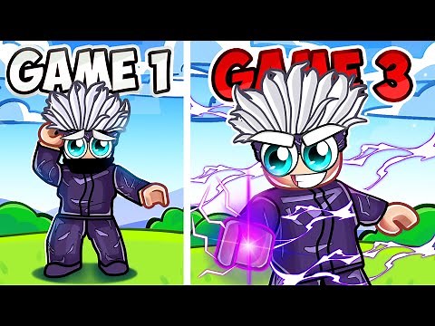 I Became GOJO In EVERY Jujutsu Kaisen Roblox Game!