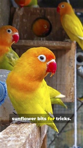 Lovebird Training Tricks