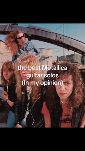 Top Metallica Guitar Solos: A Fan's Perspective