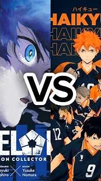 haikyu vs blue lock #trending #youtubeshorts #anime