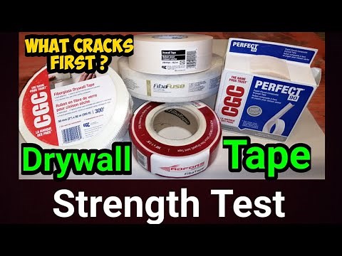 Paper tape vs. Mesh tape vs FibaFuse tape