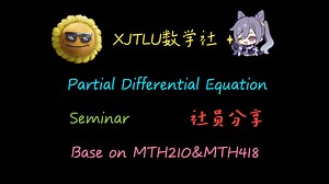 (社员分享)偏微分方程研讨会(Partial Differential Equation)